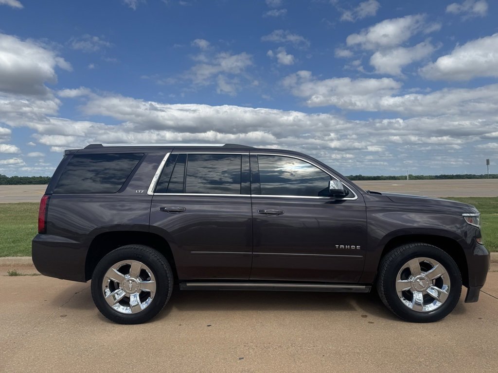 Used 2015 Chevrolet Tahoe LTZ with VIN 1GNSKCKC5FR507905 for sale in Kingfisher, OK