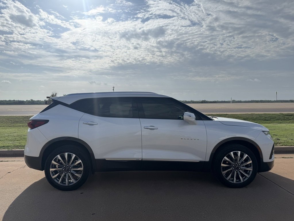 Used 2022 Chevrolet Blazer Premier with VIN 3GNKBFRS0NS223351 for sale in Kingfisher, OK