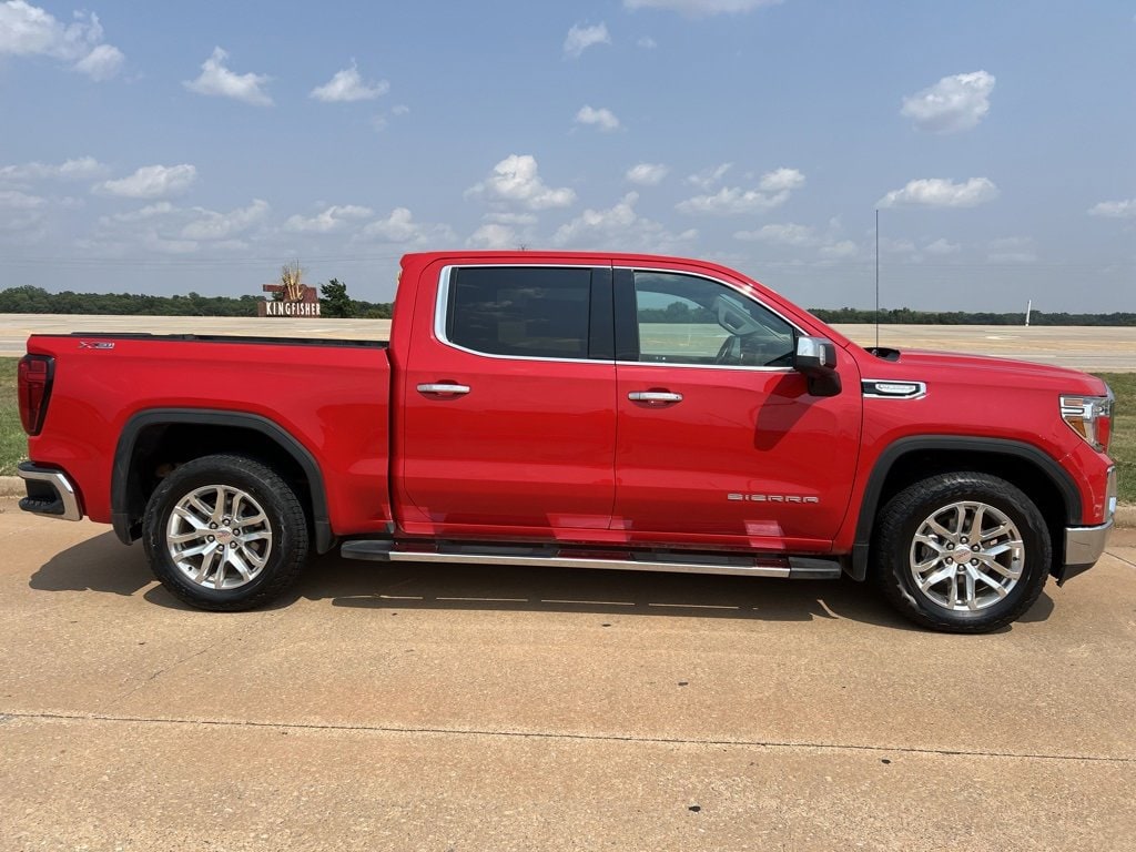 Used 2020 GMC Sierra 1500 SLT with VIN 3GTU9DED5LG393312 for sale in Kingfisher, OK