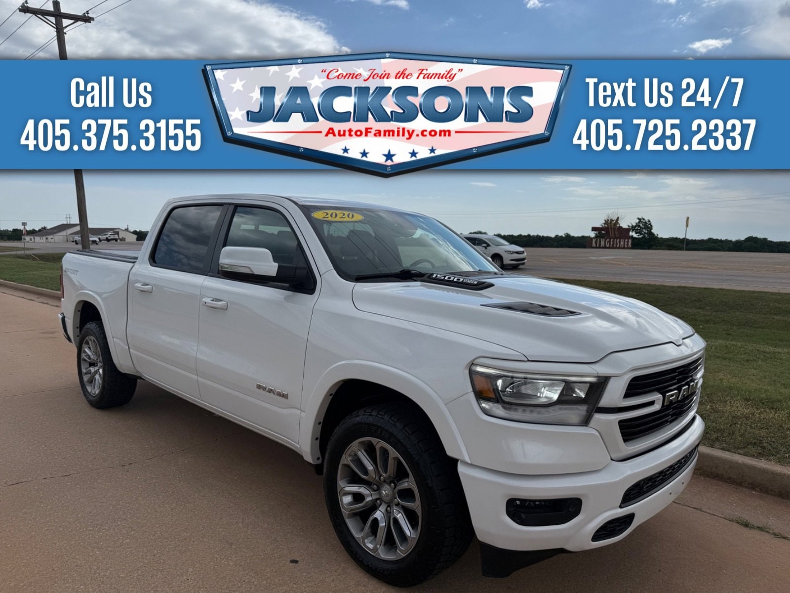 2020 RAM 1500 Laramie 4x4 Crew Cab 5'7's photo