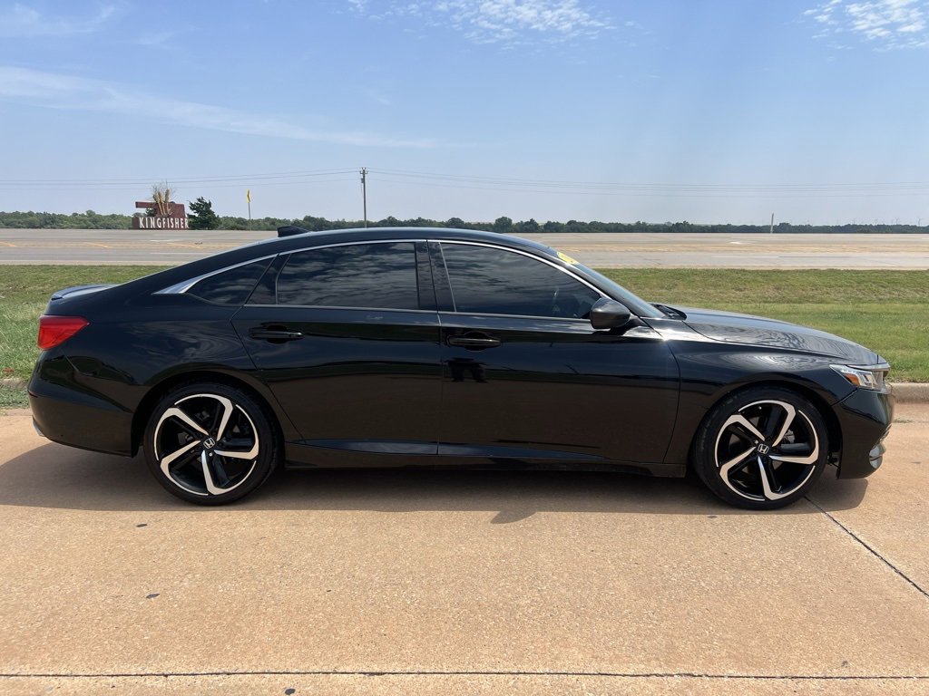 Used 2018 Honda Accord Sport with VIN 1HGCV1F36JA186047 for sale in Kingfisher, OK