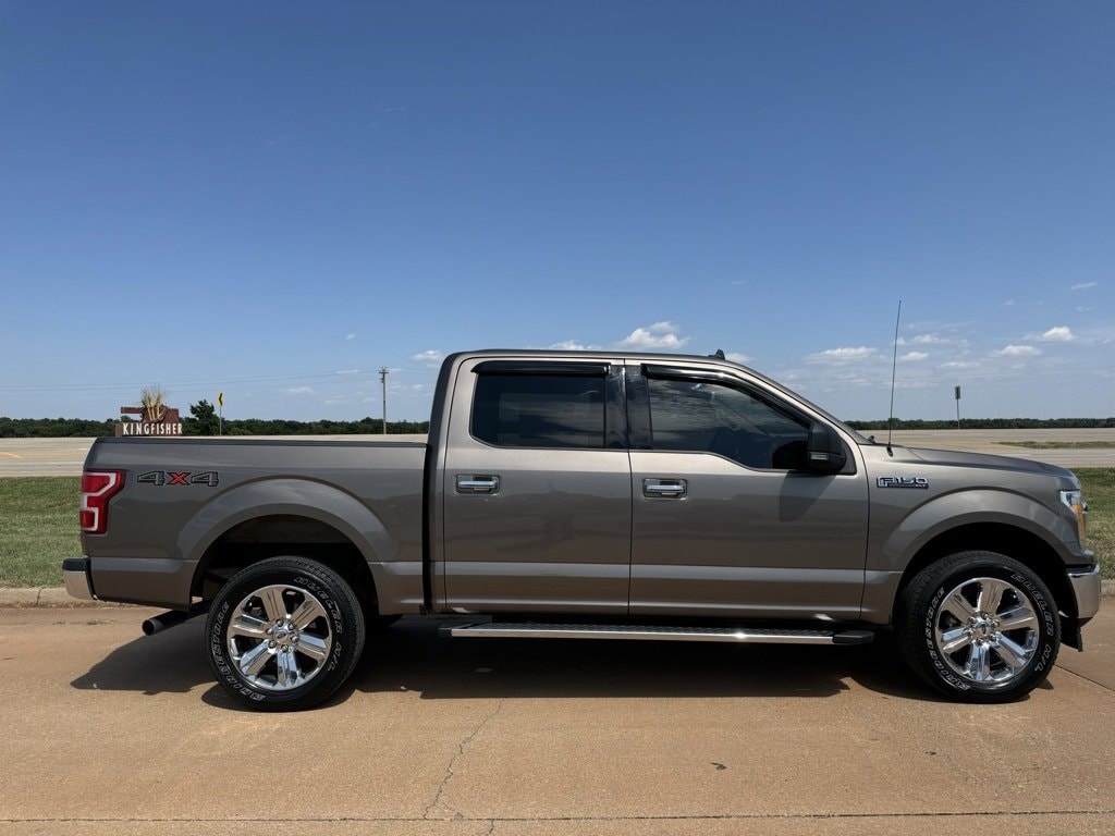 Used 2019 Ford F-150 XLT with VIN 1FTEW1E41KFA44515 for sale in Kingfisher, OK