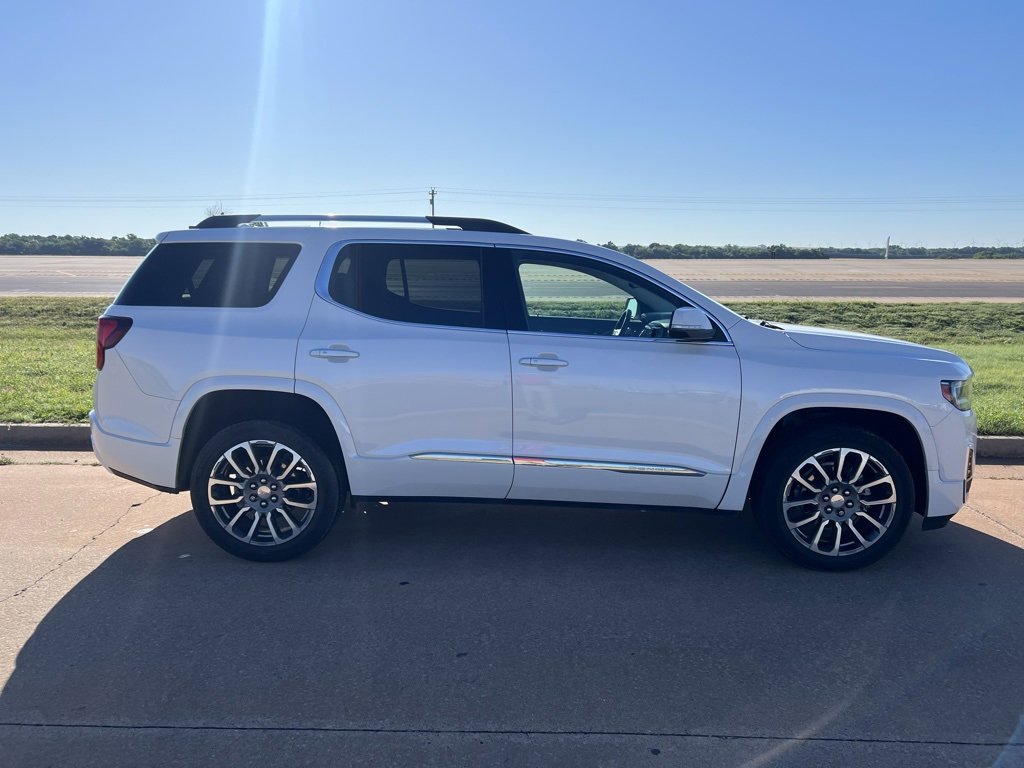 Used 2022 GMC Acadia Denali with VIN 1GKKNPLSXNZ108827 for sale in Kingfisher, OK