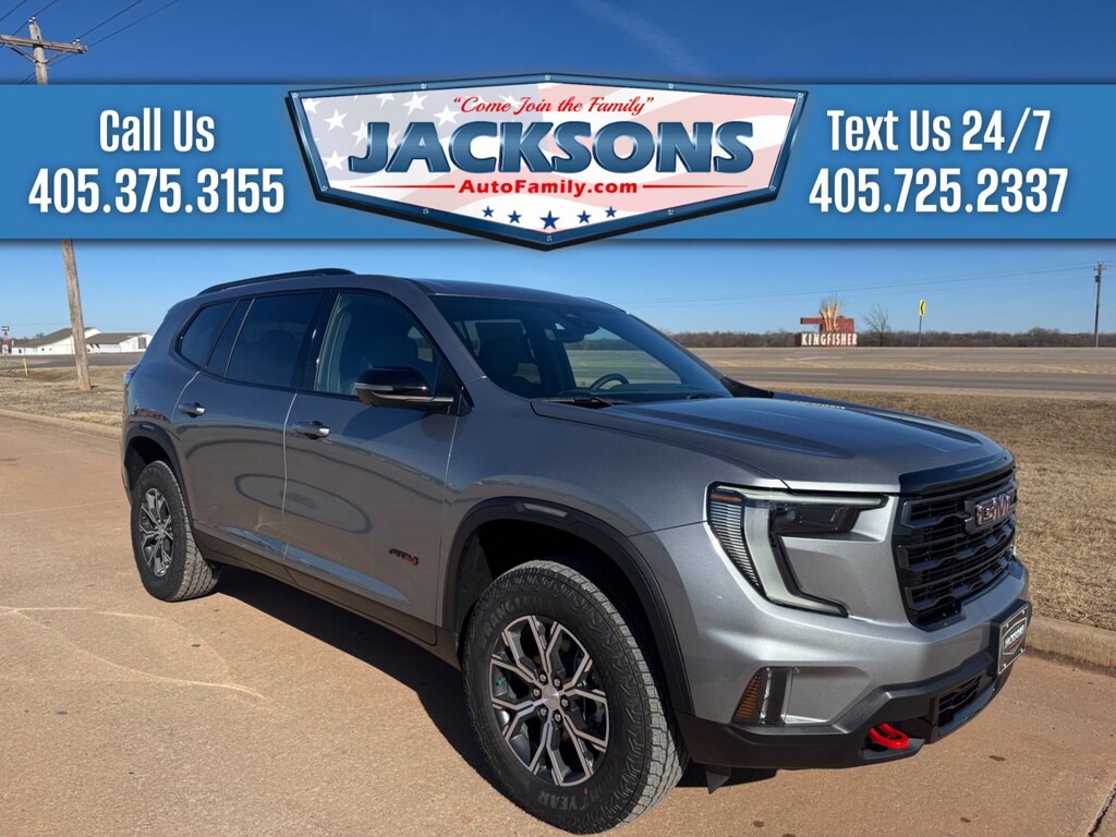 New 2026 GMC Acadia AT4 SUV