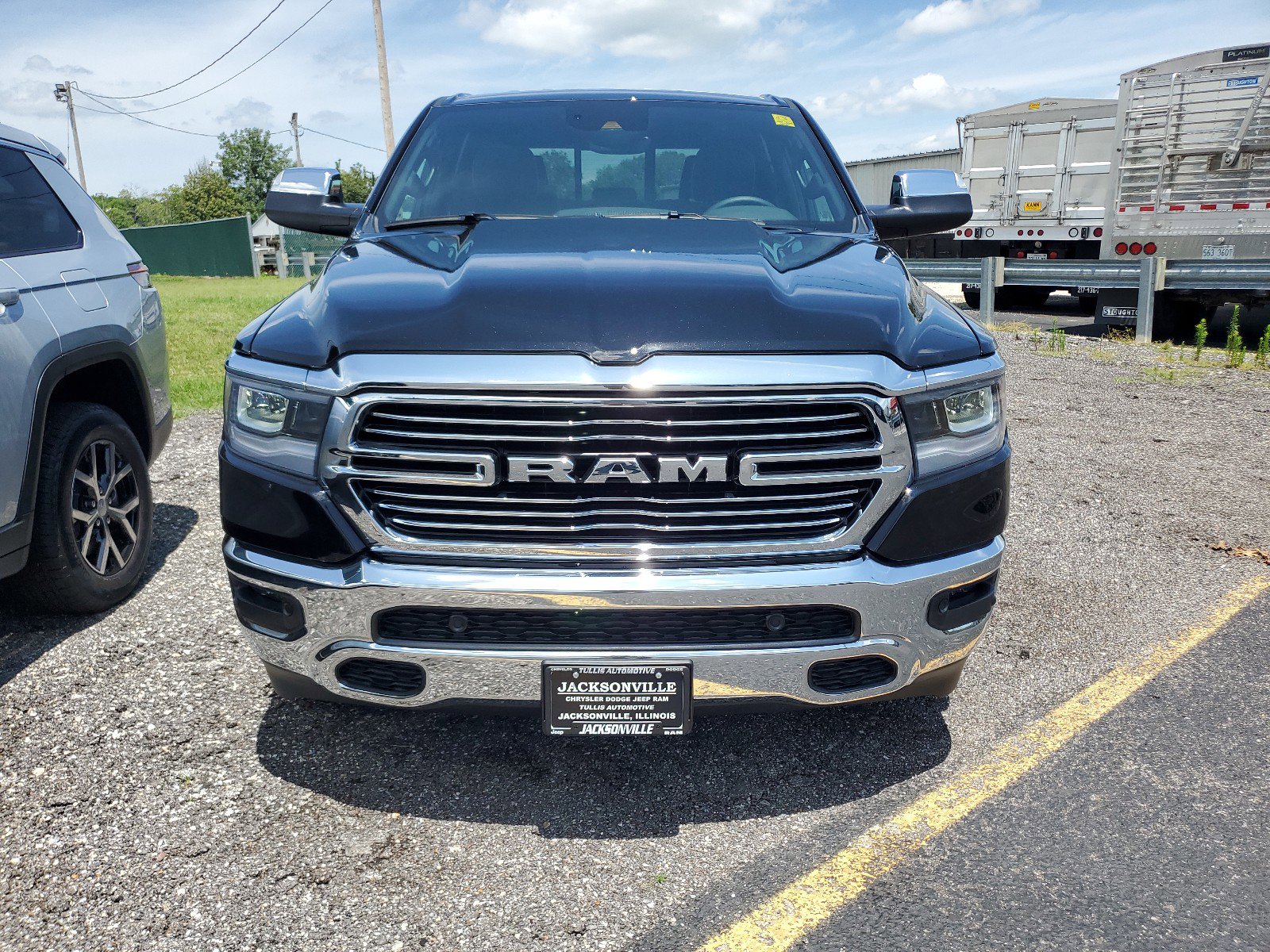 Used 2023 RAM Ram 1500 Pickup Laramie with VIN 1C6SRFJT0PN668301 for sale in Jacksonville, IL