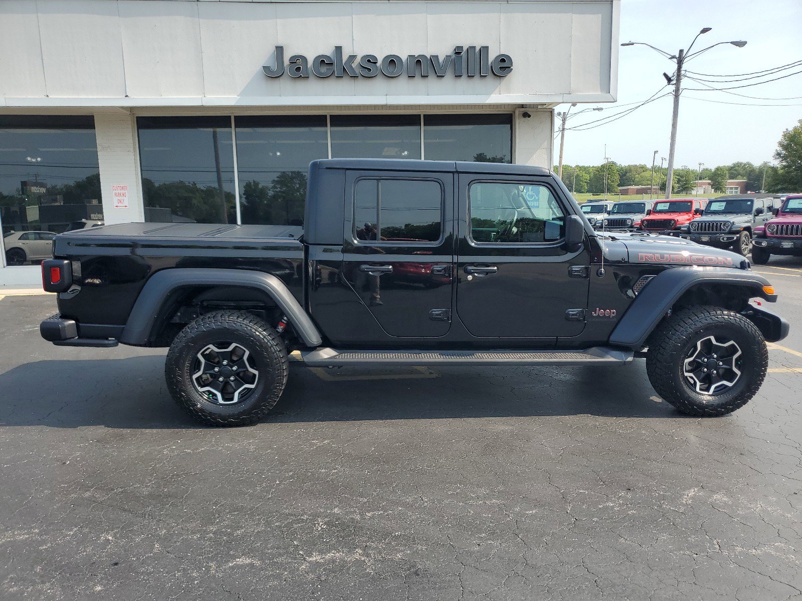 Certified 2020 Jeep Gladiator Rubicon with VIN 1C6JJTBG3LL140308 for sale in Jacksonville, IL