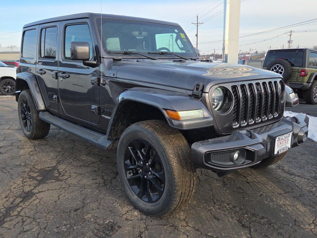 Used 2021 Jeep Wrangler Unlimited Sahara High Altitude SUV