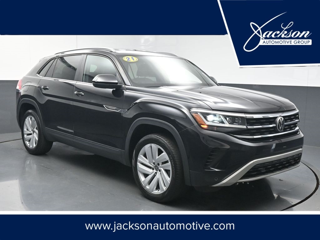 Used 2021 Volkswagen Atlas Cross Sport 2.0T SE w/Technology SUV