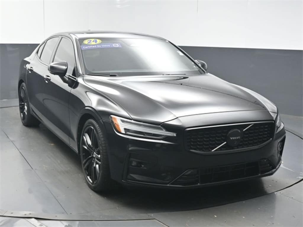 Certified 2024 Volvo S60 B5 Plus Black Edition Sedan