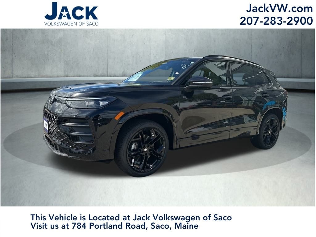 New 2025 Volkswagen Tiguan 2.0T SE R-Line Black SUV