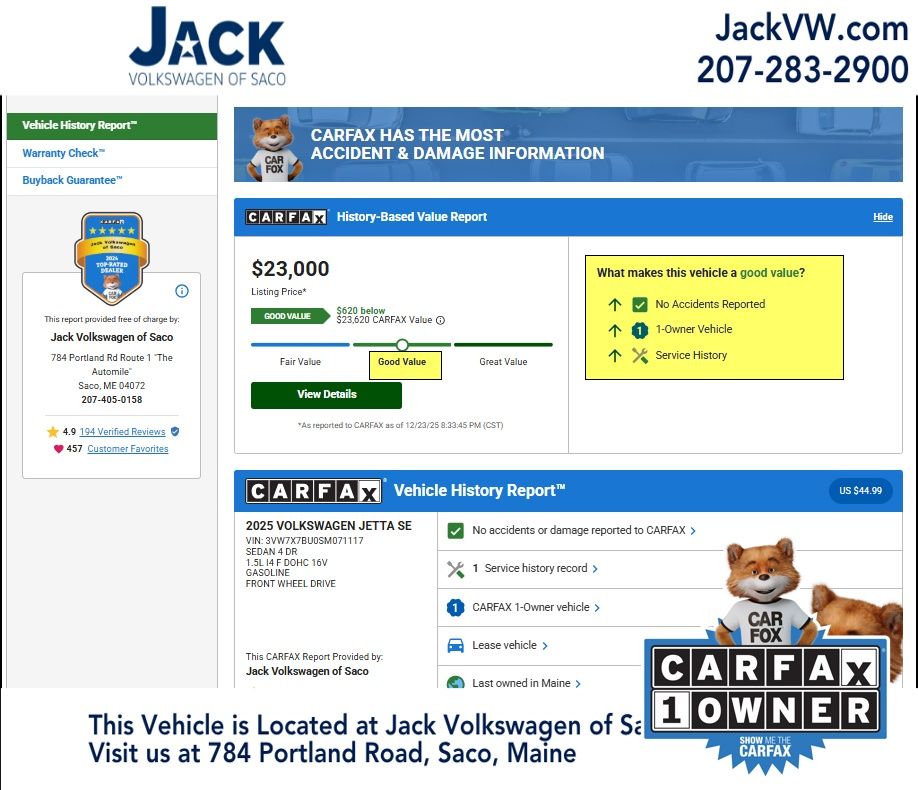 2025 Volkswagen Jetta SE's photo