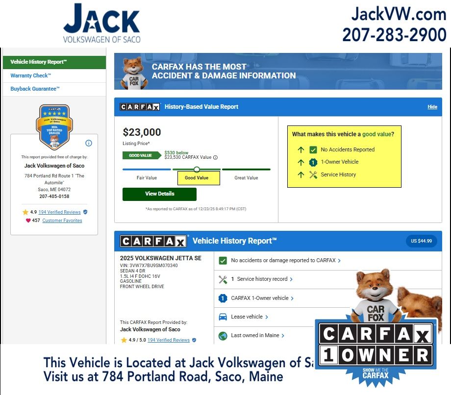 2025 Volkswagen Jetta SE's photo