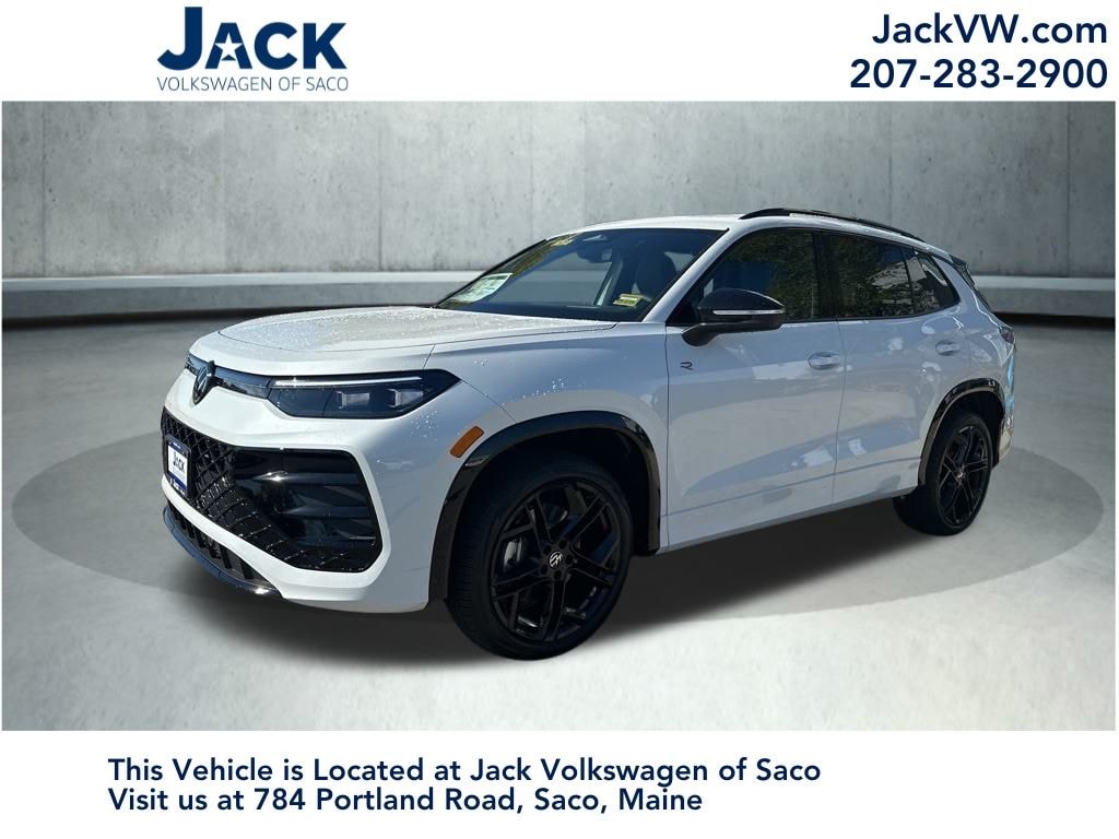 New 2025 Volkswagen Tiguan 2.0T SE R-Line Black SUV