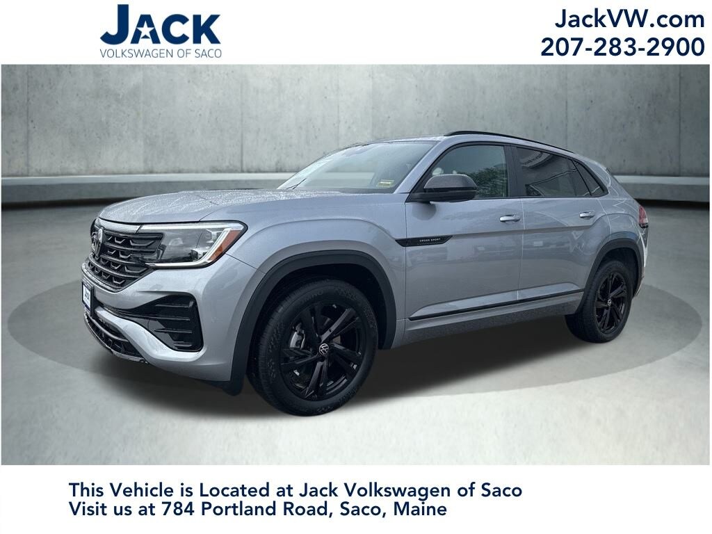 New 2026 Volkswagen Atlas Cross Sport 2.0T SEL R-Line Black SUV