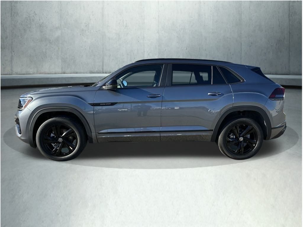 New 2025 Volkswagen Atlas Cross Sport 2.0T SEL R-Line Black SUV