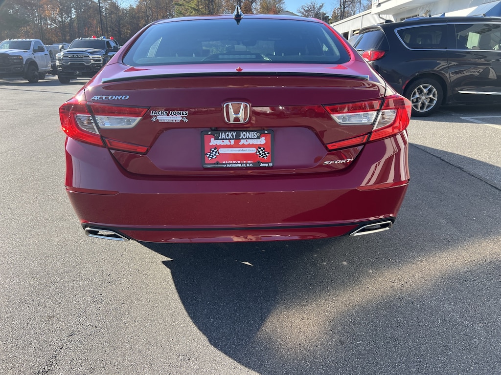 Used 2021 Honda Accord Sedan Sport Sport 1.5T CVT