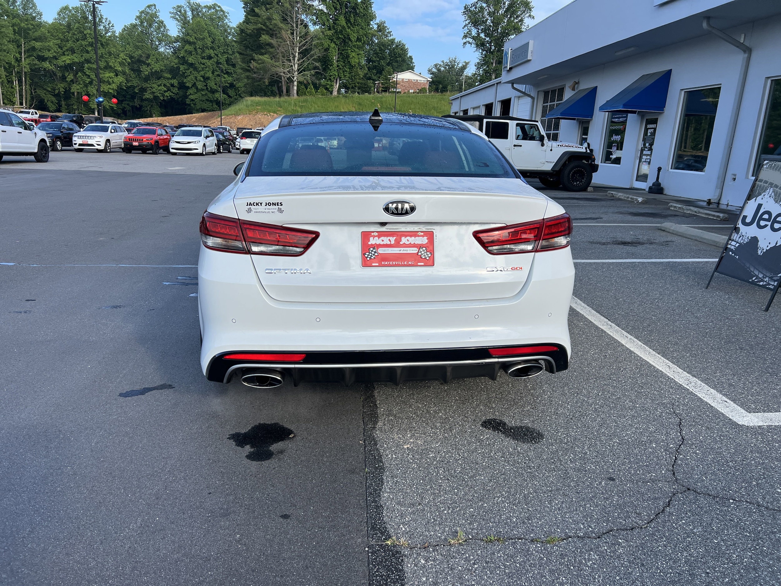 Used 2016 Kia Optima SX with VIN 5XXGW4L27GG025990 for sale in Hayesville, NC