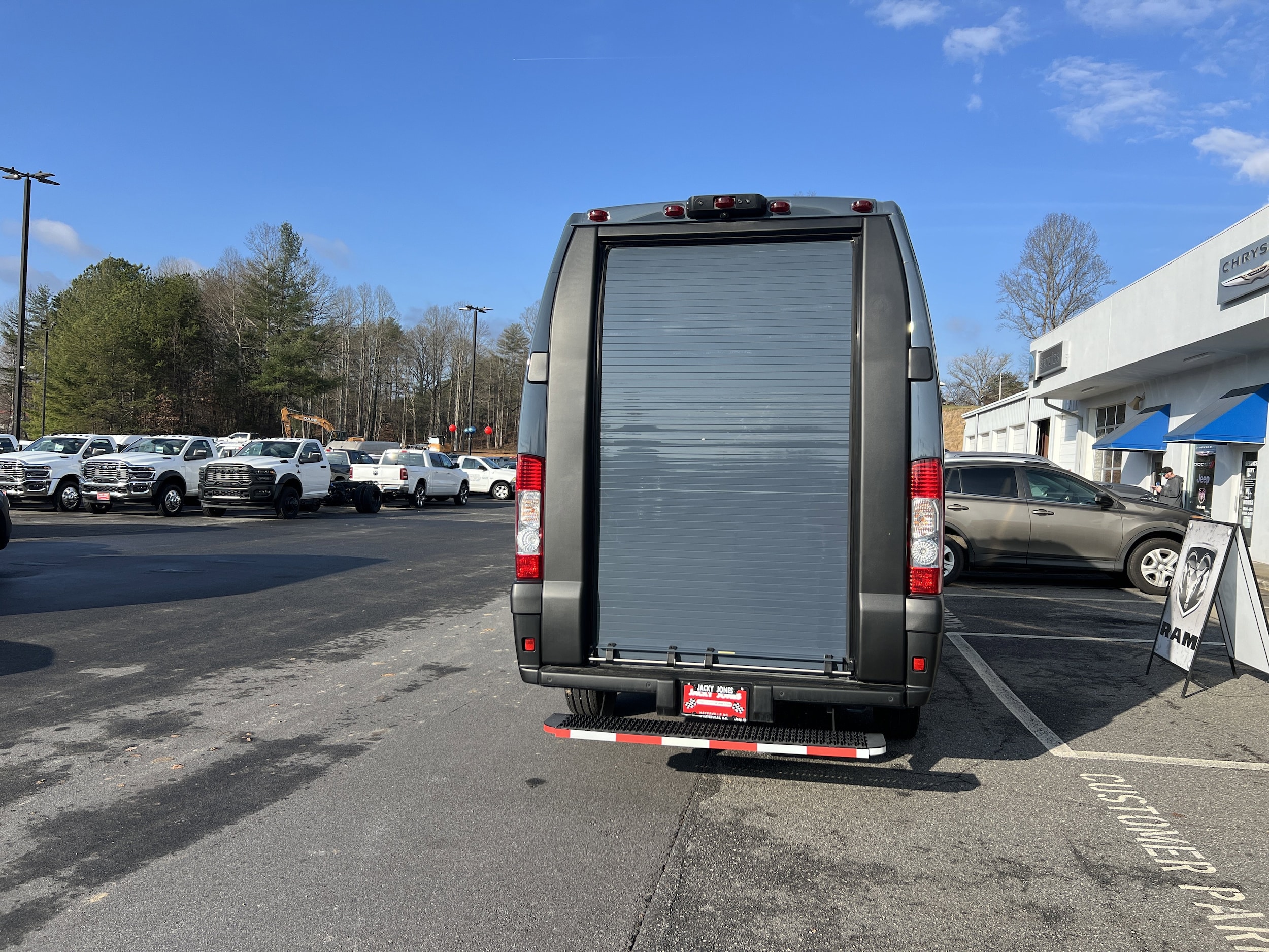 Used 2024 RAM ProMaster EV Delivery Van Base with VIN 3C6MRWAZ8RE131762 for sale in Hayesville, NC