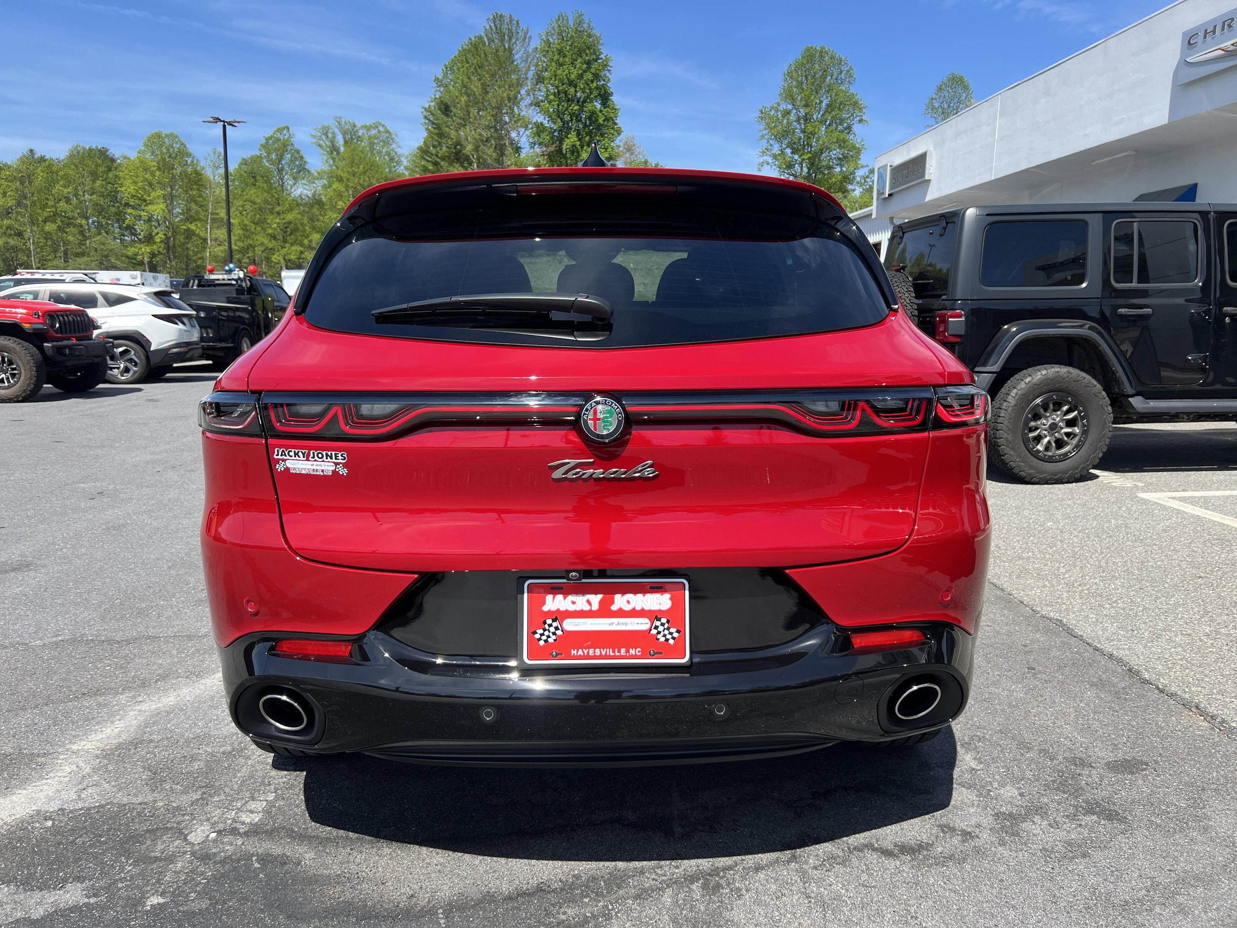 Used 2025 Alfa Romeo Tonale Intensa with VIN ZASPATAW7S3095789 for sale in Hayesville, NC