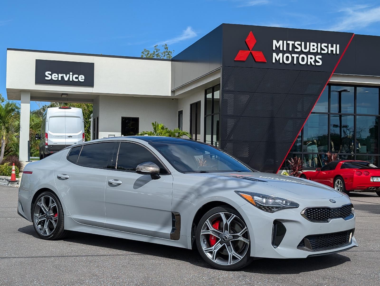 Used 2019 Kia Stinger GT1 with VIN KNAE45LC0K6054019 for sale in New Port Richey, FL