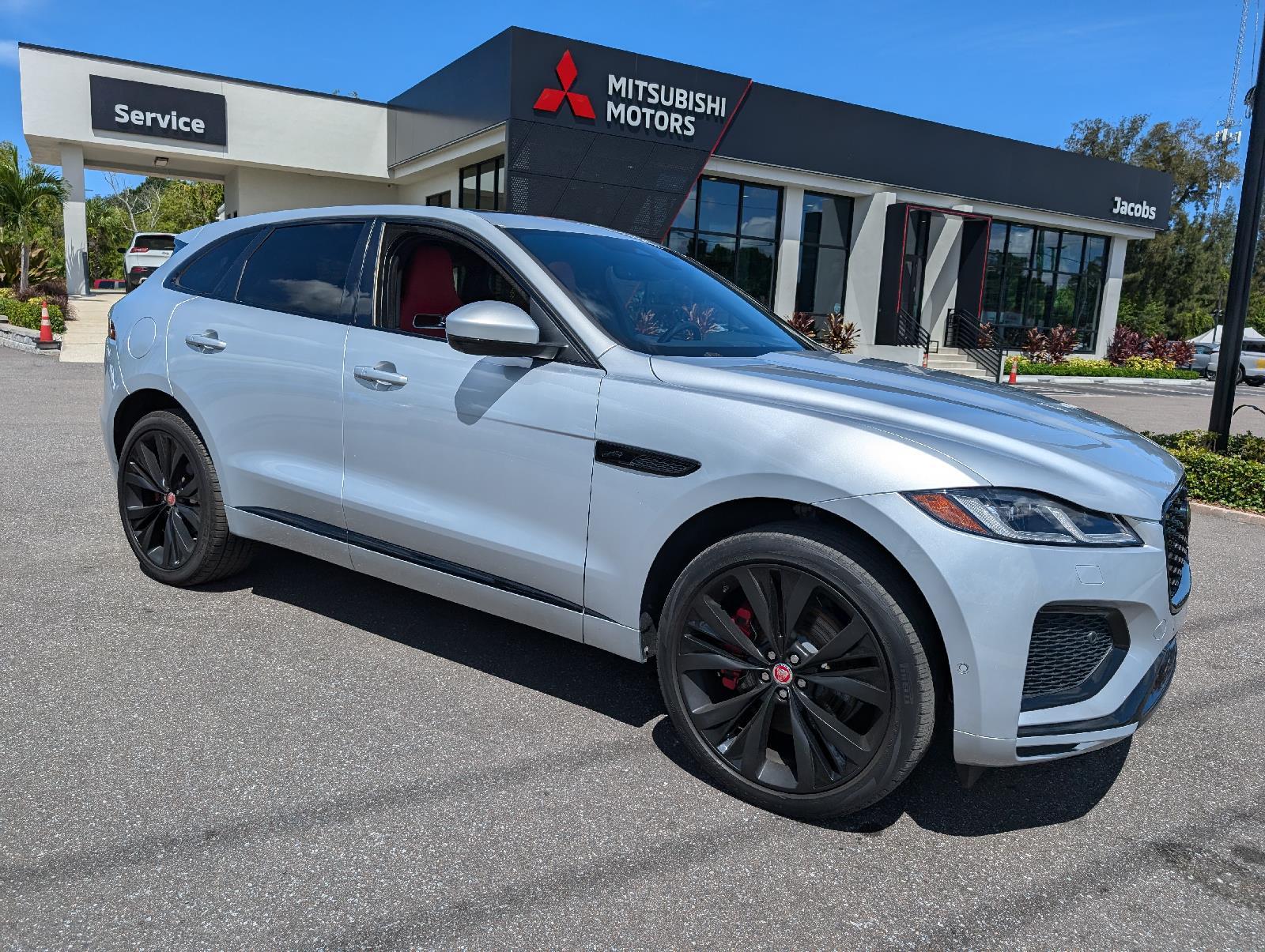 Used 2021 Jaguar F-Pace R-Dynamic S with VIN SADCT2FU1MA663897 for sale in New Port Richey, FL