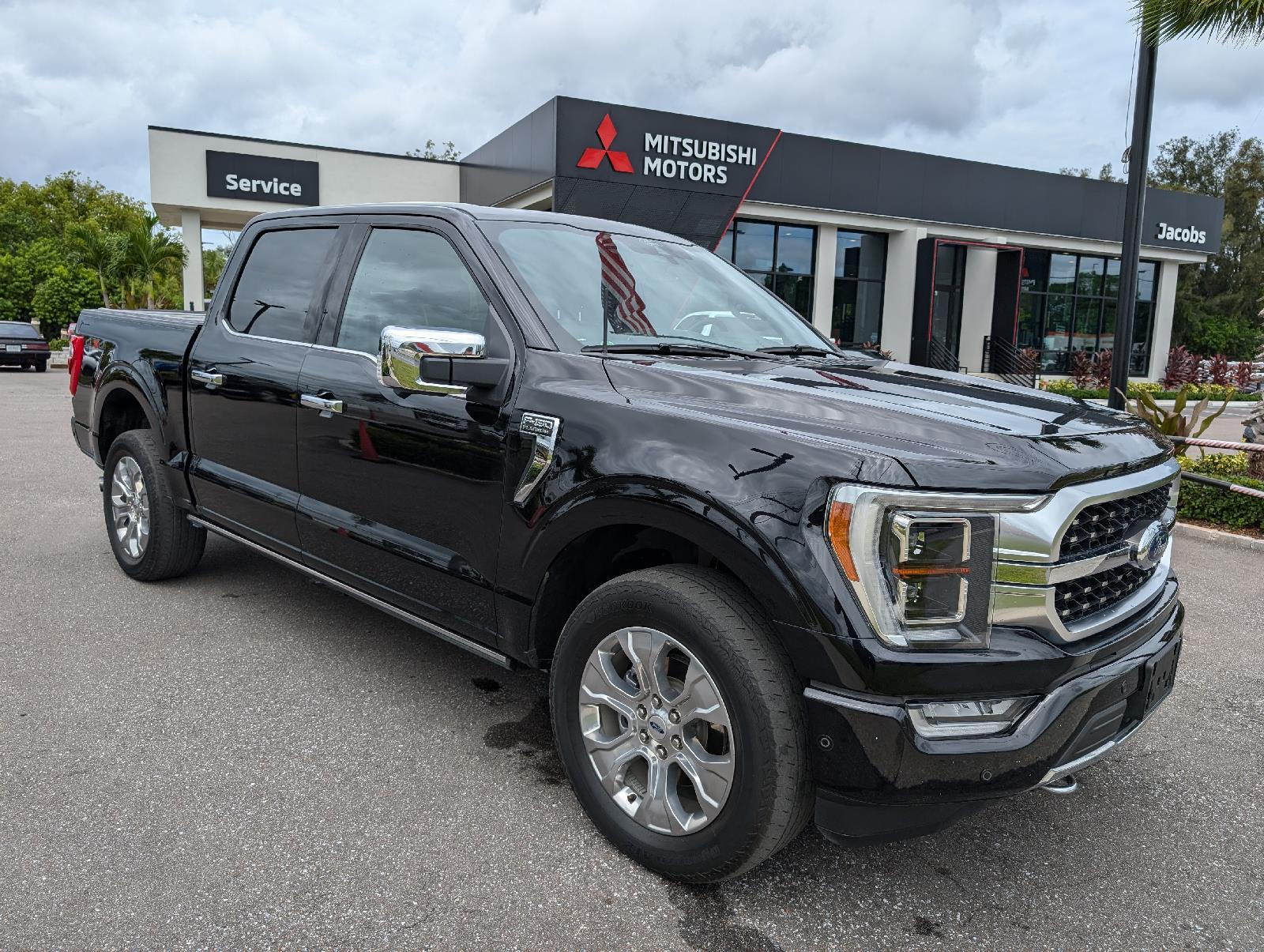 Used 2021 Ford F-150 Platinum with VIN 1FTFW1E82MFB88987 for sale in New Port Richey, FL