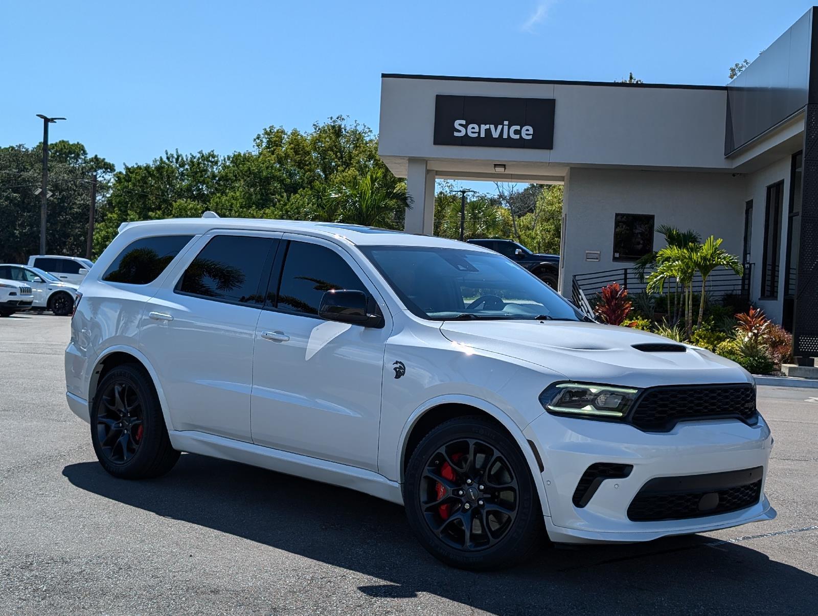 Used 2021 Dodge Durango SRT Hellcat with VIN 1C4SDJH94MC606136 for sale in New Port Richey, FL