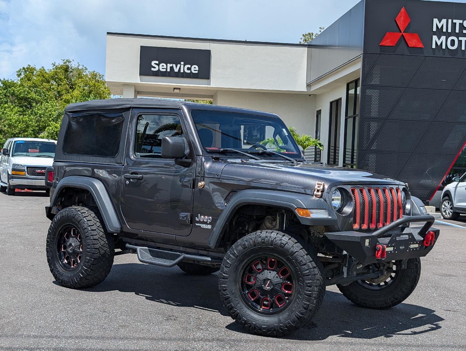 Used 2018 Jeep All-New Wrangler Sport with VIN 1C4GJXAG1JW219516 for sale in New Port Richey, FL