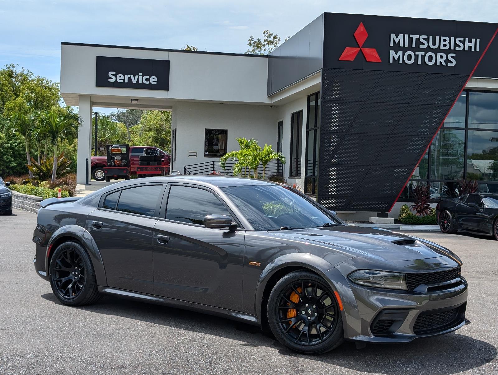 Used 2022 Dodge Charger Scat Pack with VIN 2C3CDXGJ1NH222434 for sale in New Port Richey, FL