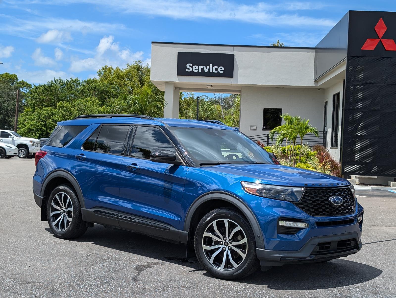 Used 2020 Ford Explorer ST with VIN 1FM5K8GC8LGA24164 for sale in New Port Richey, FL