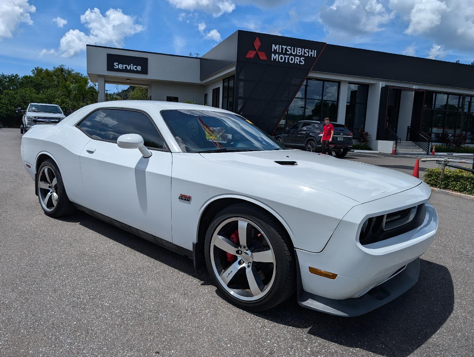 Used 2014 Dodge Challenger SRT8 with VIN 2C3CDYCJ7EH203320 for sale in New Port Richey, FL