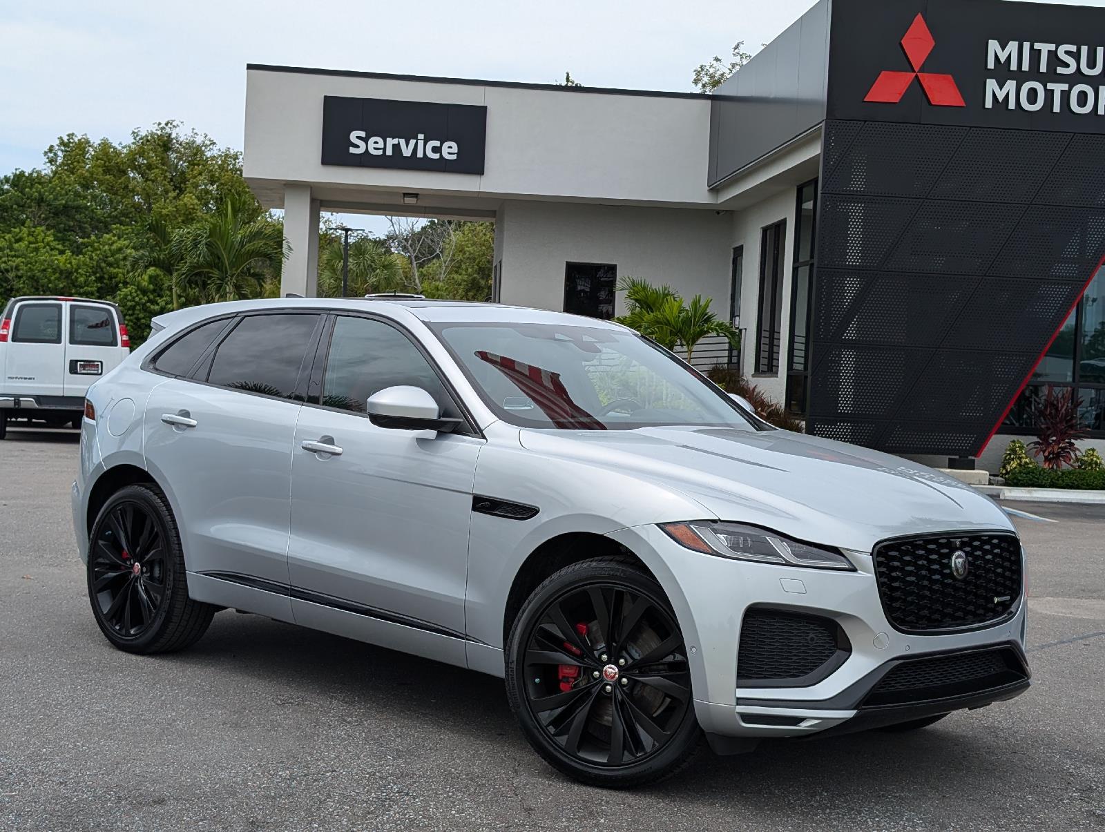 Used 2021 Jaguar F-Pace R-Dynamic S with VIN SADCT2FU1MA663897 for sale in New Port Richey, FL