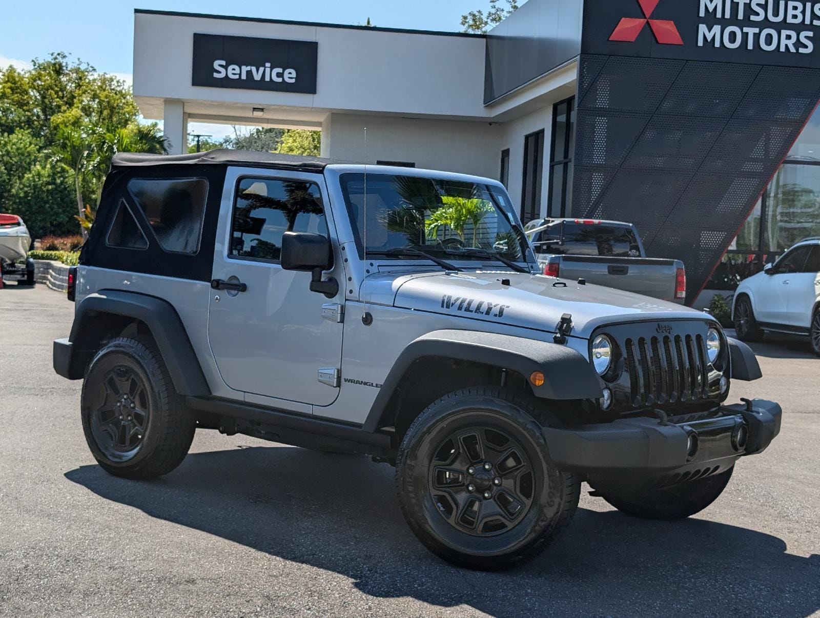 Used 2015 Jeep Wrangler Sport with VIN 1C4GJWAG7FL622774 for sale in New Port Richey, FL