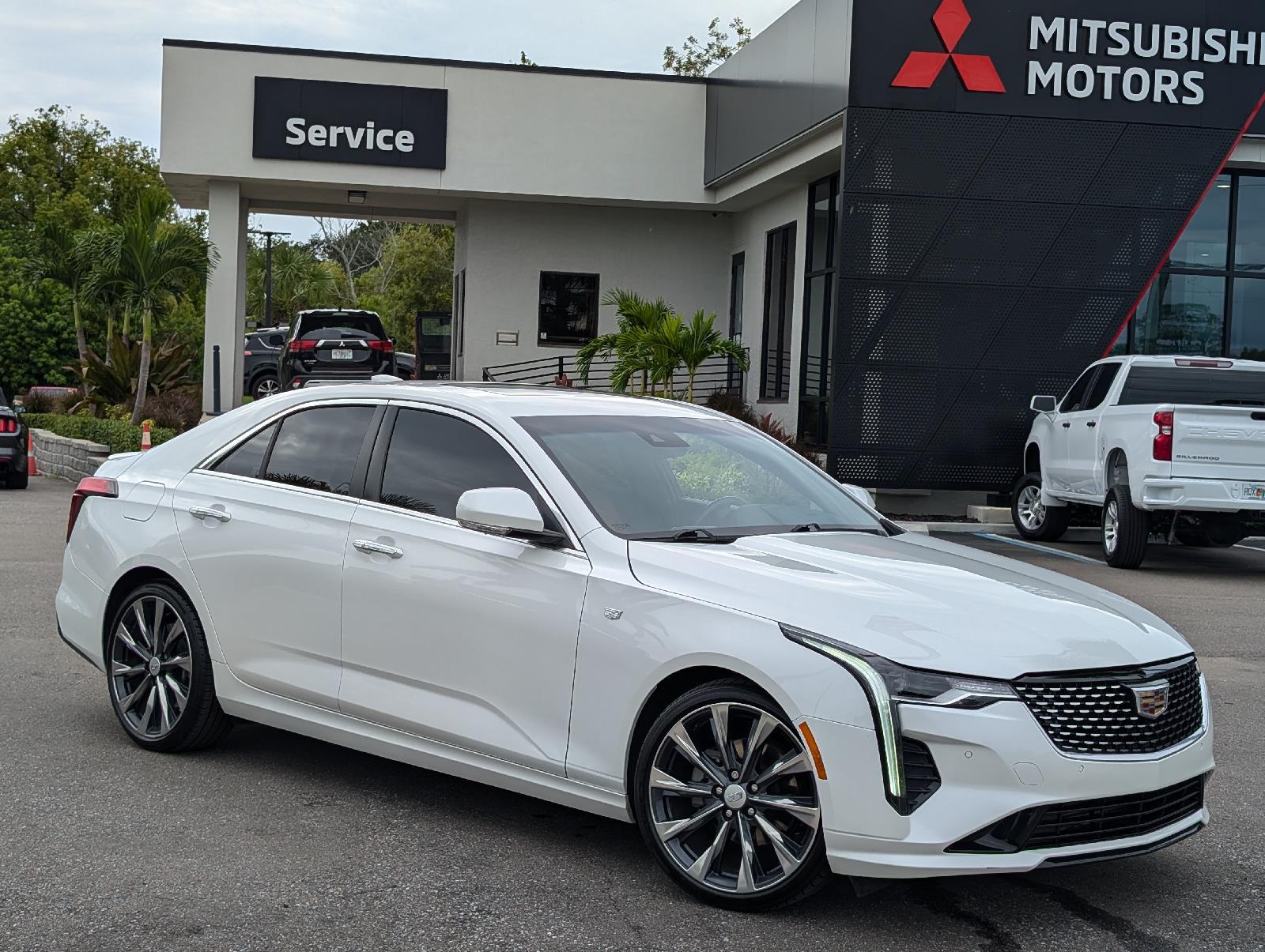 Used 2022 Cadillac CT4 Premium Luxury with VIN 1G6DB5RK1N0106609 for sale in New Port Richey, FL