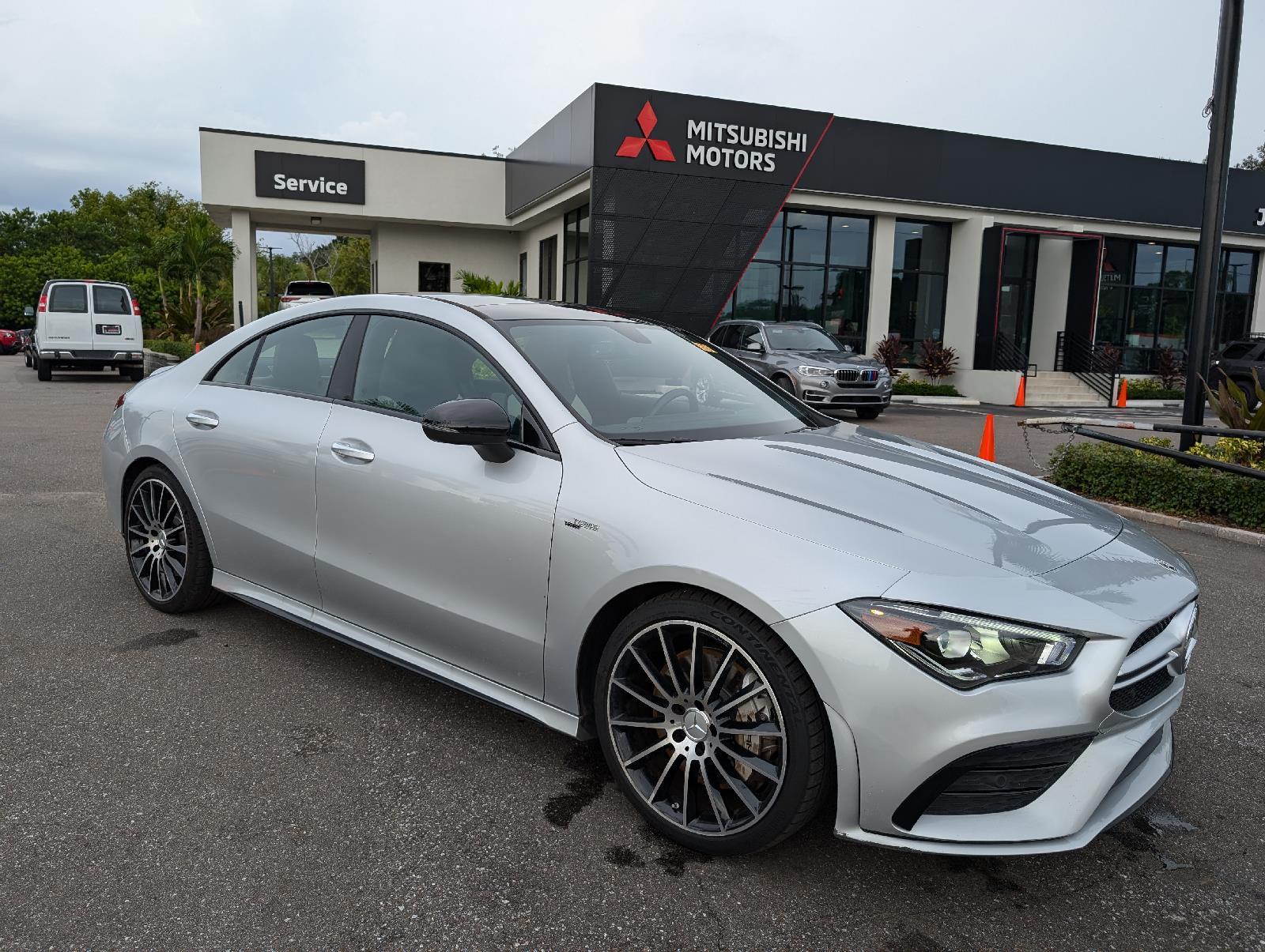 Used 2022 Mercedes-Benz CLA AMG CLA35 with VIN W1K5J5BB6NN275659 for sale in New Port Richey, FL