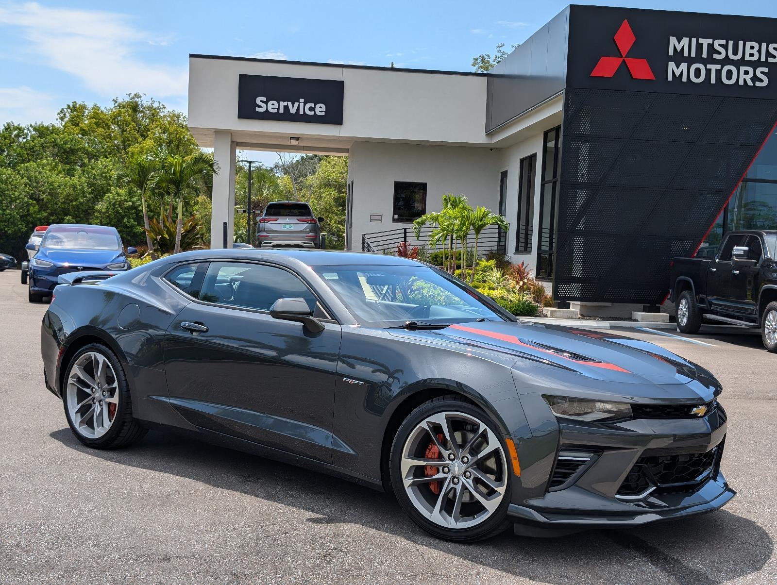 Used 2017 Chevrolet Camaro 2SS with VIN 1G1FH1R79H0107853 for sale in New Port Richey, FL