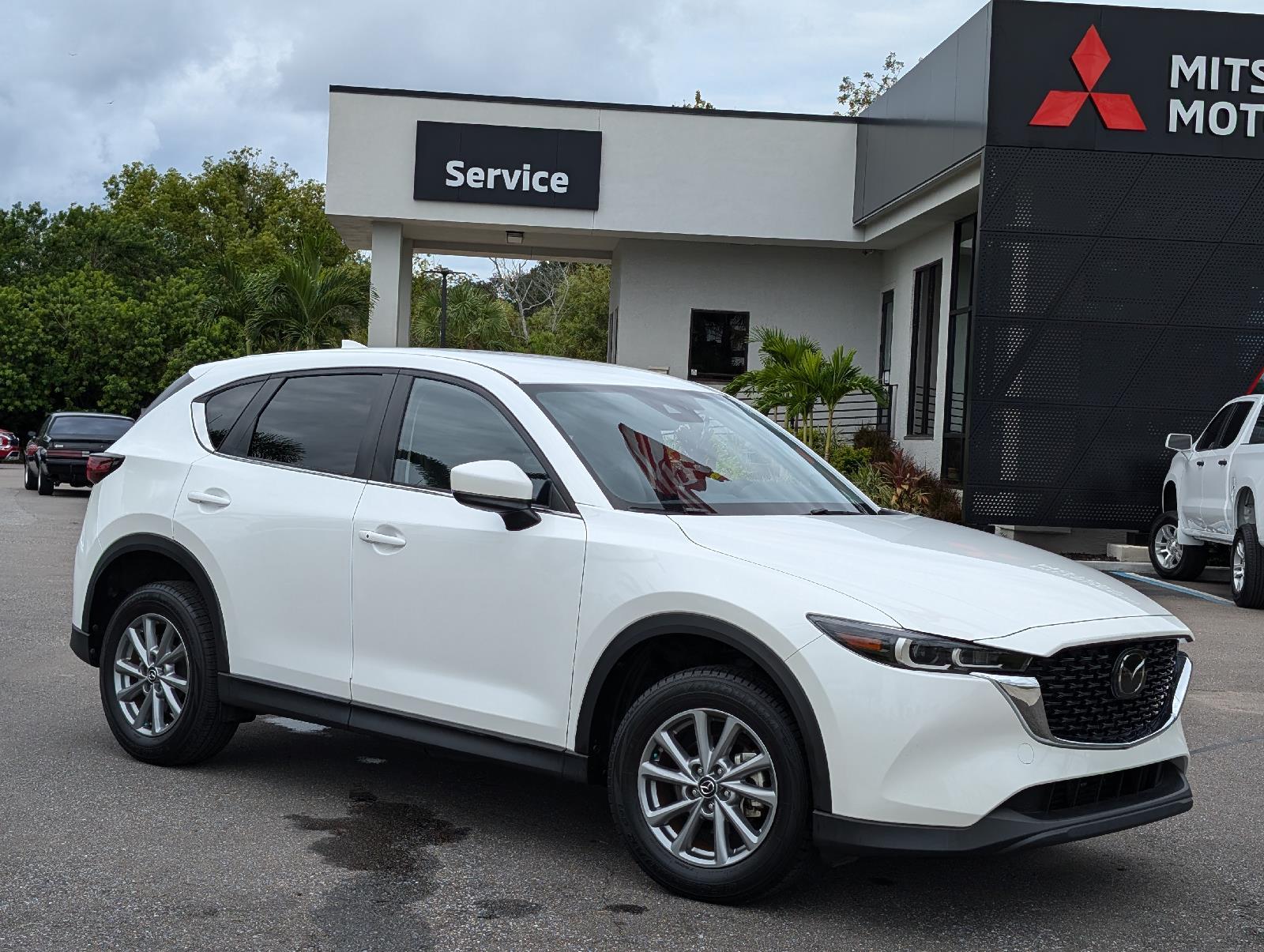 Used 2022 Mazda CX-5 S Select Package with VIN JM3KFBBM5N0615466 for sale in New Port Richey, FL