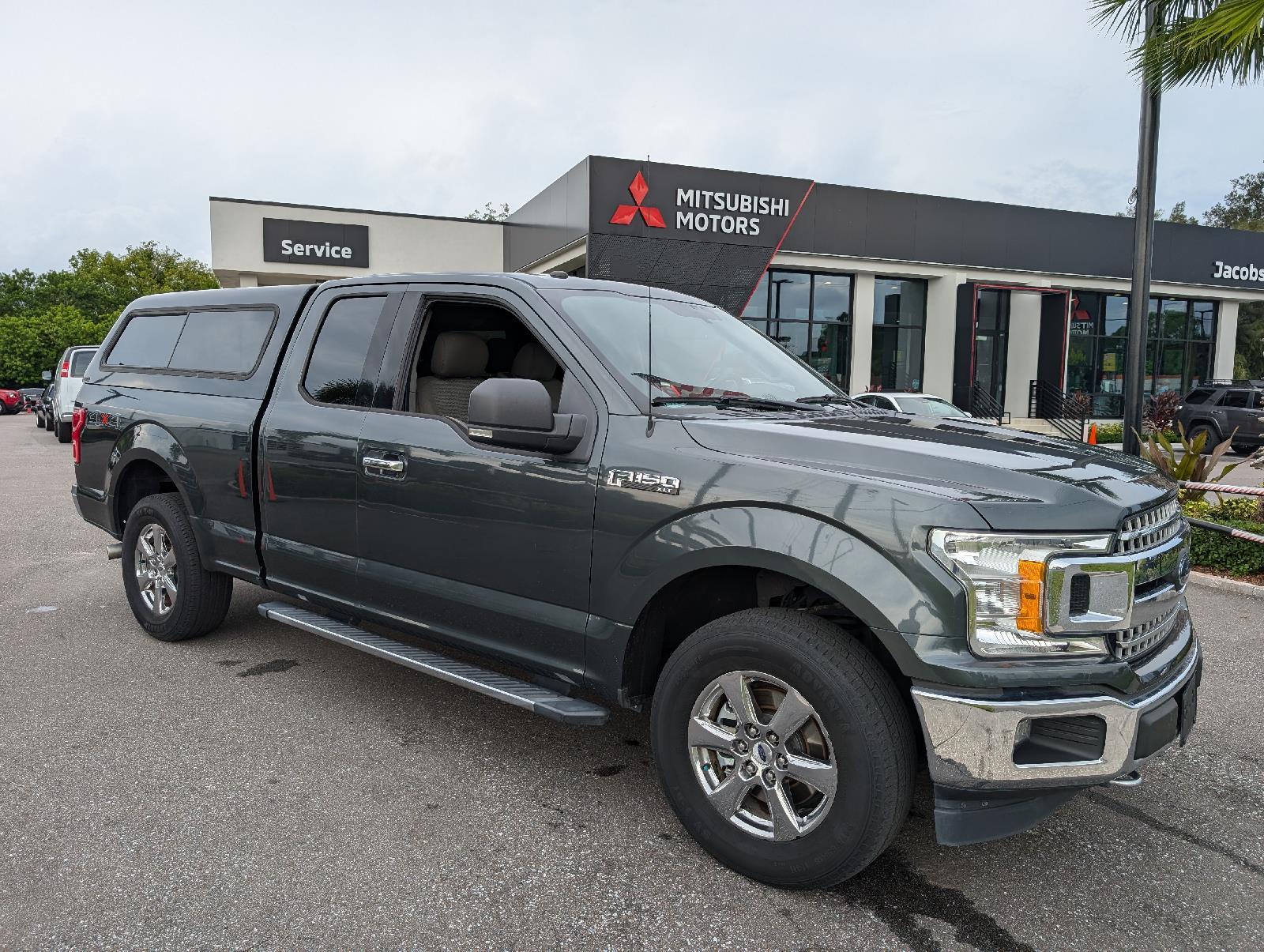 Used 2018 Ford F-150 XLT with VIN 1FTEX1EP8JKE74491 for sale in New Port Richey, FL