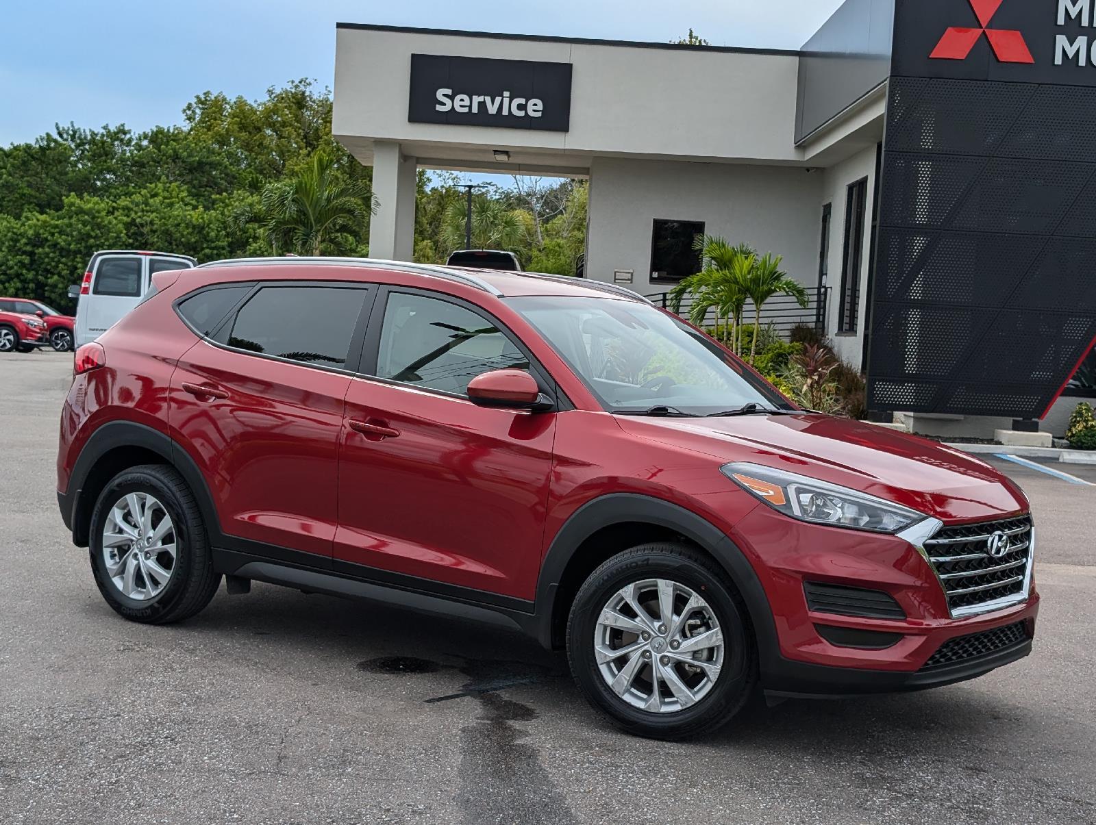 Used 2021 Hyundai Tucson Value with VIN KM8J33A46MU329052 for sale in New Port Richey, FL