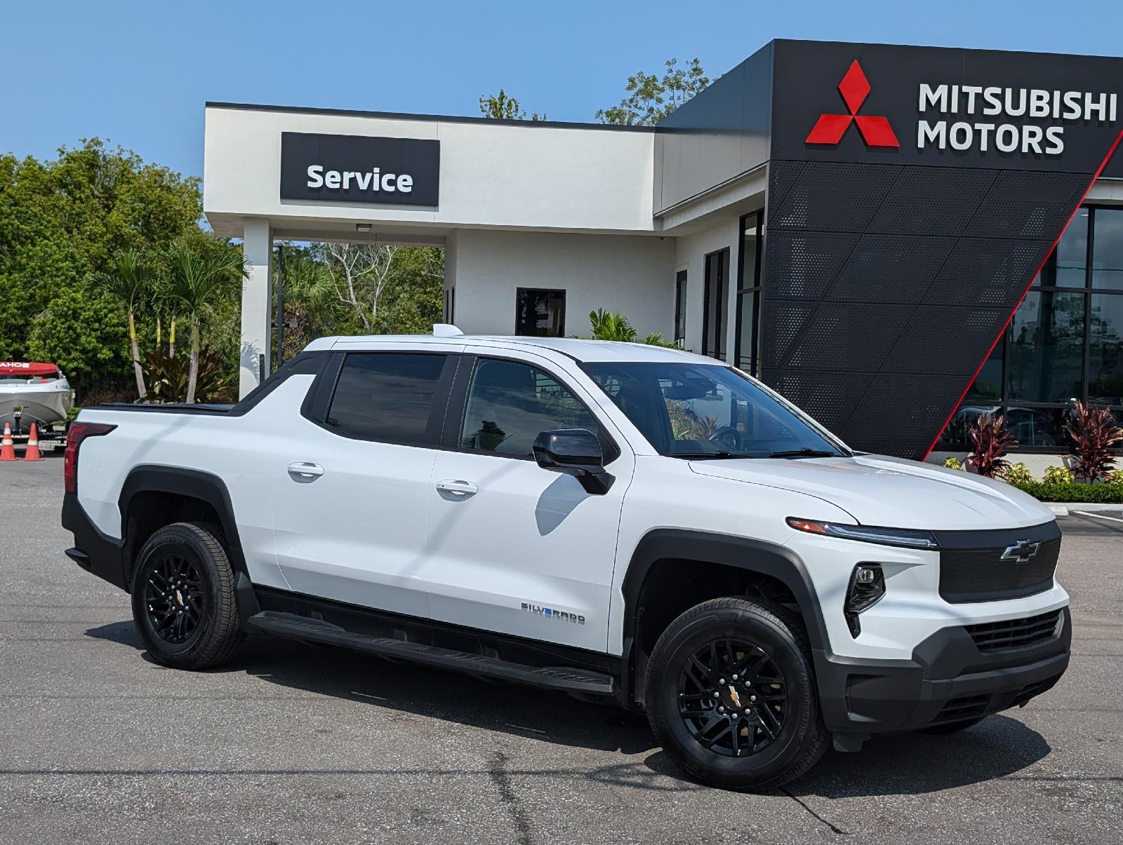 Used 2024 Chevrolet Silverado EV Work Truck with VIN 1GC10VEL1RU200024 for sale in New Port Richey, FL