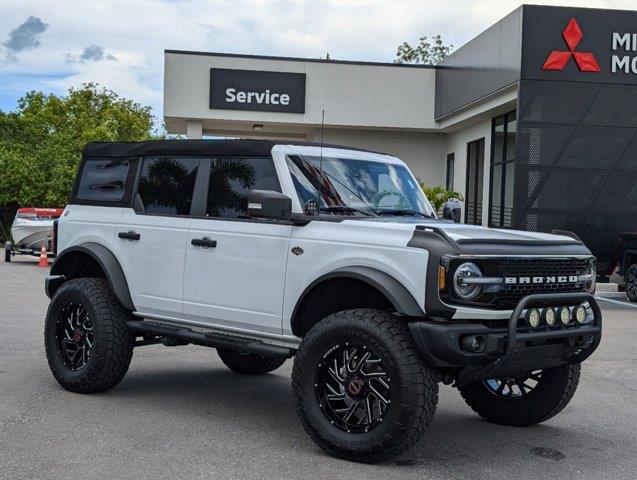 Used 2023 Ford Bronco 4-Door Wildtrak with VIN 1FMEE5DP9PLB93345 for sale in New Port Richey, FL