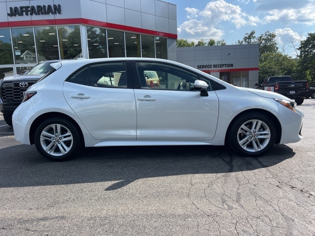 Certified 2022 Toyota Corolla Hatchback SE with VIN JTND4MBE9N3150017 for sale in Haverhill, MA