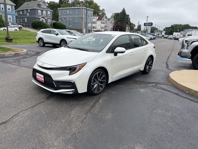 Used 2021 Toyota Corolla SE with VIN JTDS4MCE0MJ067886 for sale in Haverhill, MA