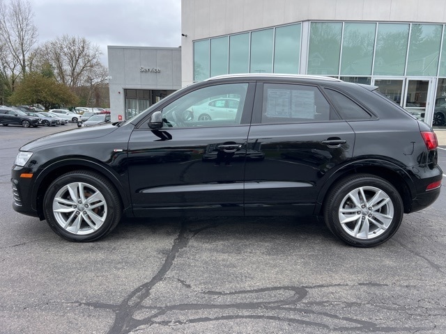 Used 2018 Audi Q3 Premium with VIN WA1ECCFSXJR019623 for sale in Haverhill, MA