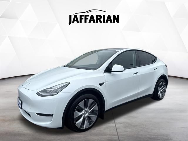 Used 2022 Tesla Model Y Long Range with VIN 7SAYGDEE6NF437538 for sale in Haverhill, MA