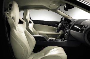 Jaguar XKR Ivory Performance Seats