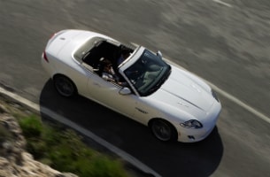 Jaguar XKR Convertible Polaris White