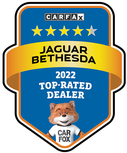 Jaguar Bethesda CARFAX Top-Rated Dealer badge