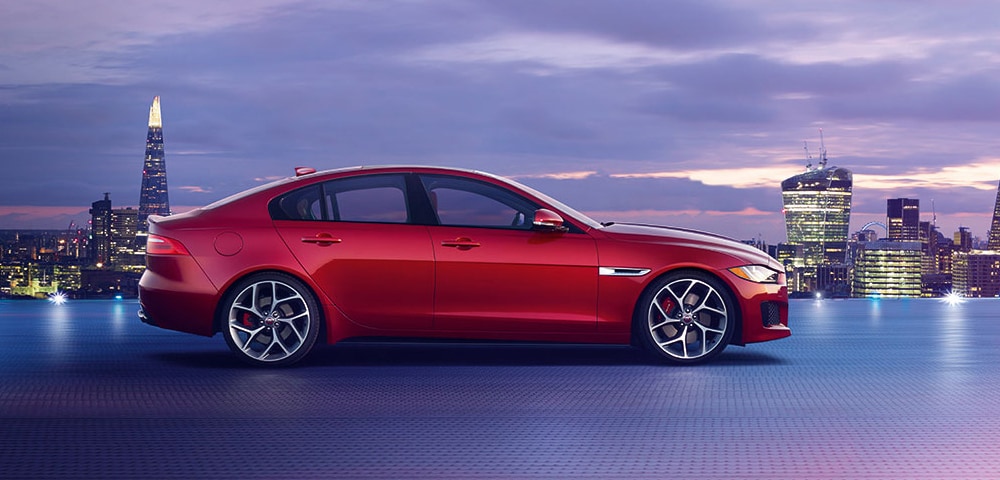2018 Jaguar XE For Sale Near Mt. Vernon Side view of 2018 Jaguar XE