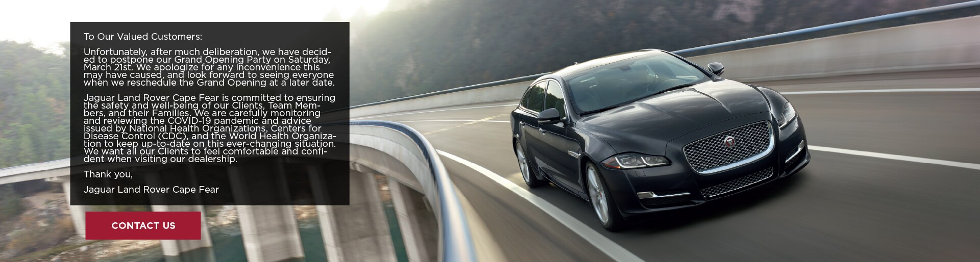 Jaguar Cape Fear New Jaguar Dealership in Wilmington, NC